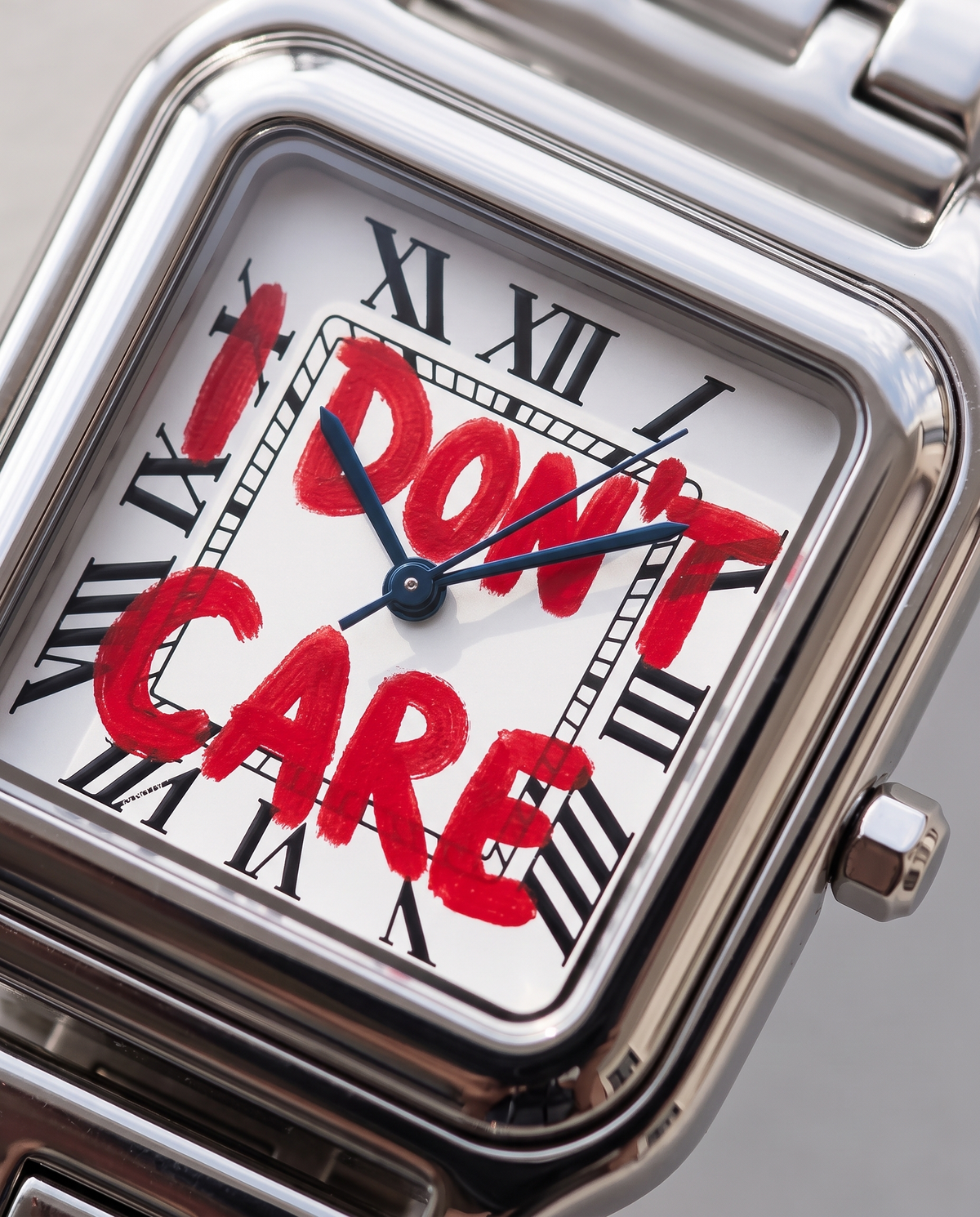 KWADRA I DON'T CARE, zbliżenie tarczy